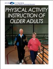 Physical Activity Instruction of Older Adults Print CE Course