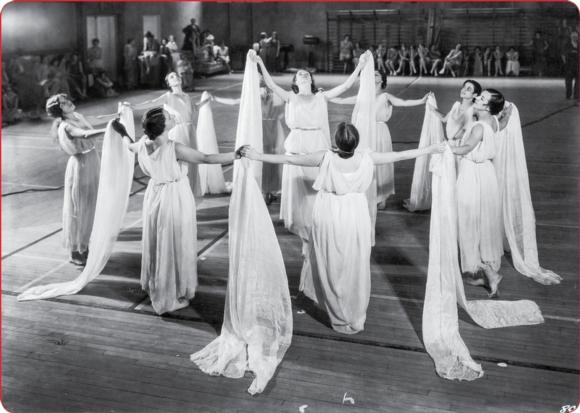 A recreation of a Greek games dance.