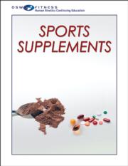 Sports Supplements Online CE Course