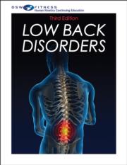 Low Back Disorders Online CE Course-3rd Edition