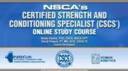 NSCA’s Certified Strength and Conditioning Specialist (CSCS) Enhanced Online Study/CE Course Without Book-4th Edition