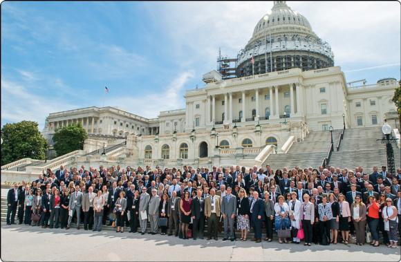 Figure 11.5 NATA members at Capitol Hill Day in Washington, D.C.