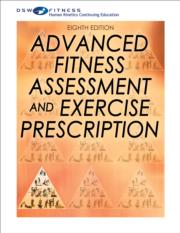 Advanced Fitness Assessment and Exercise Prescription Print CE Course-8th Edition