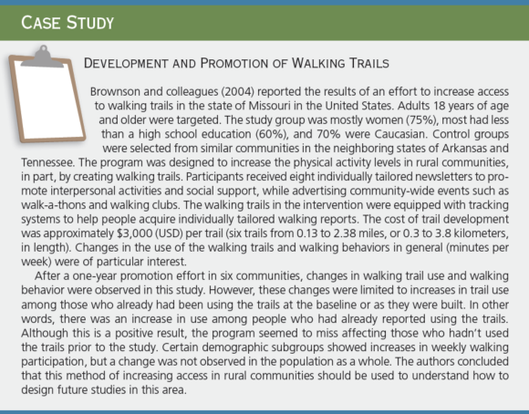 Case Study: Development and Promotion of Walking Trails