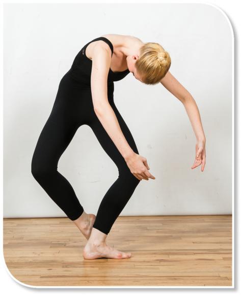 Dancers enhance the vestibular and proprioceptive systems when the head is not upright and vision is compromised.